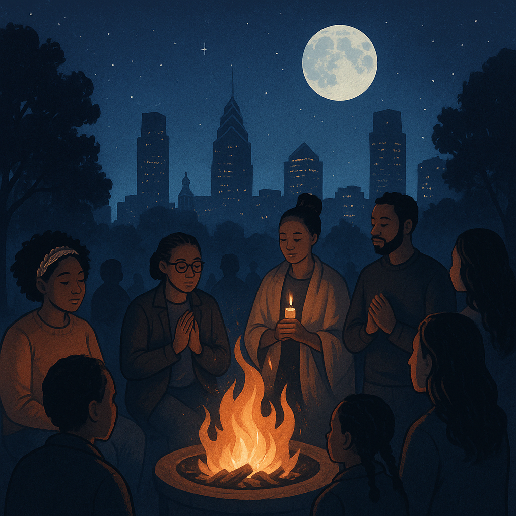 Midnight in the City — and the Veil Feels Thin